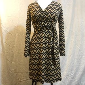 Inc Long Sleeve Dress w/Tie, size S